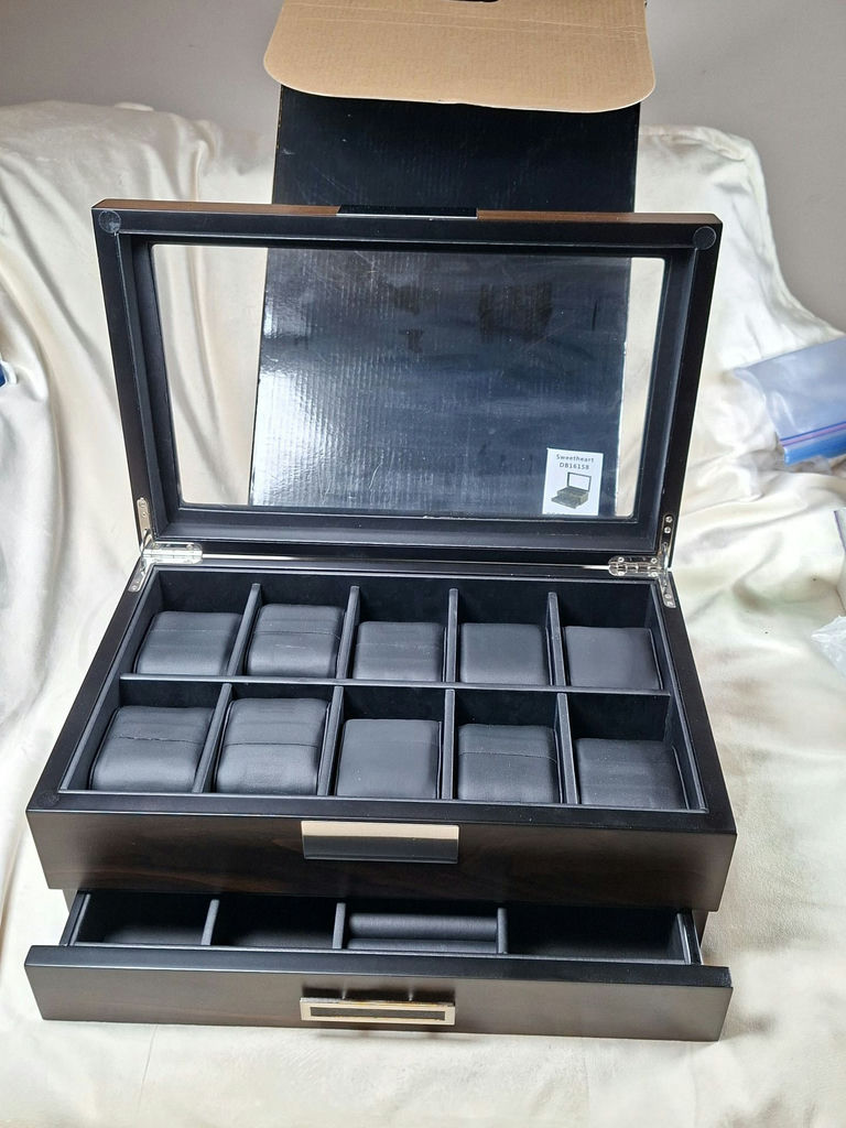 Decorebay Sweetheart DB16158 Wooden Jewelry Box - image 1 of 7