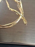 14K VERY THIN GOLD, WEIGHS 0.73 GRAMS - thumbnail 4 of 4