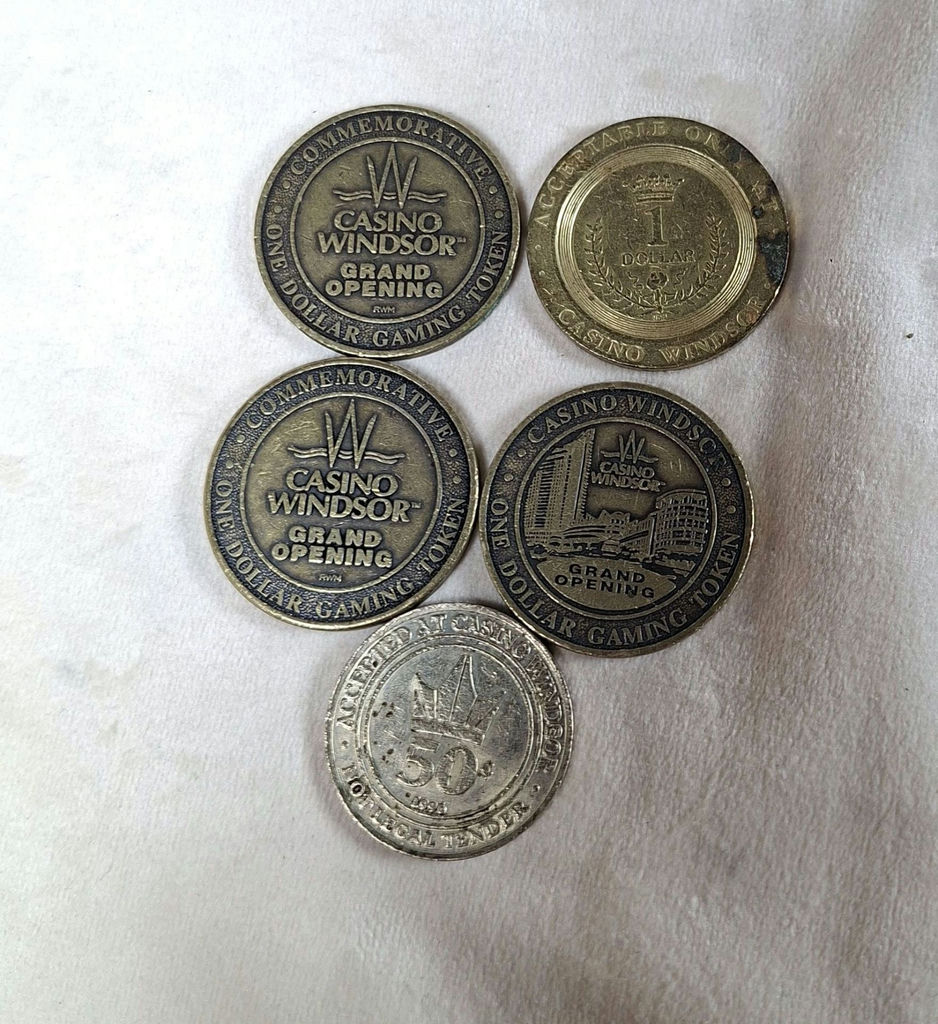 Casino Windsor Gaming Tokens and Commemorative Coins - image 1 of 5