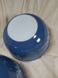 Pair of Pyrex Blue Mixing Bowls - thumbnail 7 of 8