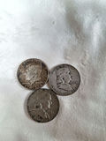 Three United States Half Dollar Coins, SILVER - thumbnail 2 of 5