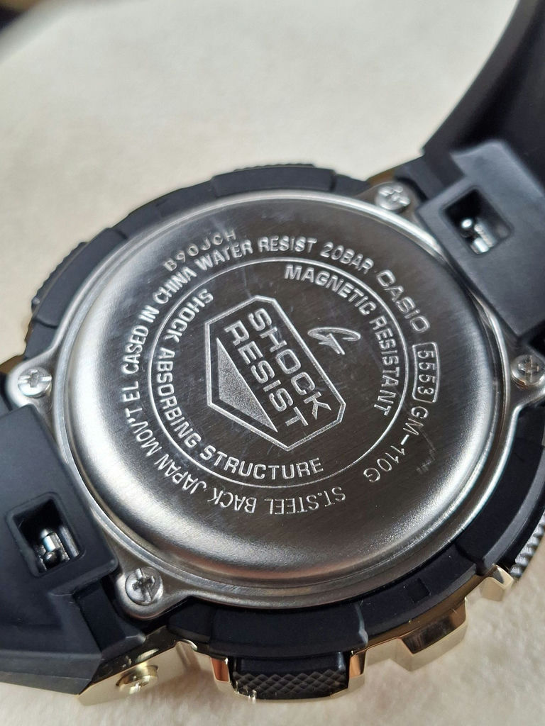 Casio G-Shock GM110G-1A9 Wristwatch with Box and Documentation - image 6 of 9