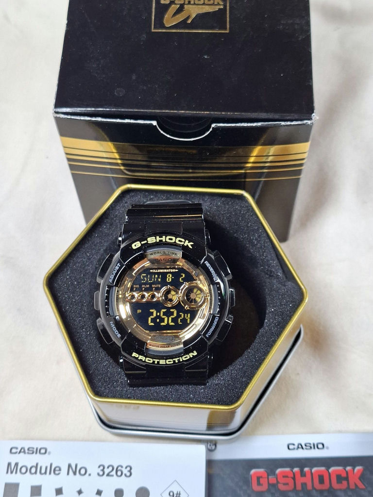 Casio G-Shock Digital Watch with Tin Case and Documentation - image 2 of 10