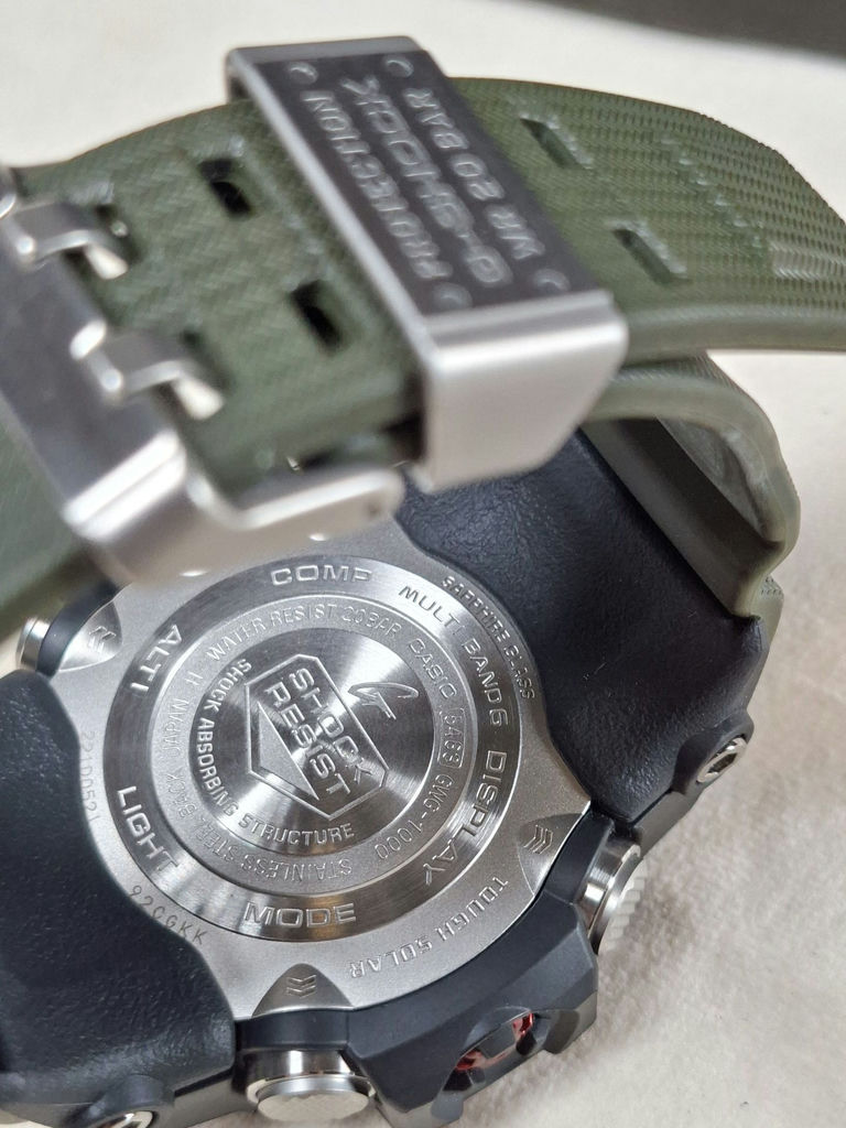 Casio G-Shock GWG-1000-1A3CR Mudmaster Watch with Box and Manuals - image 7 of 12