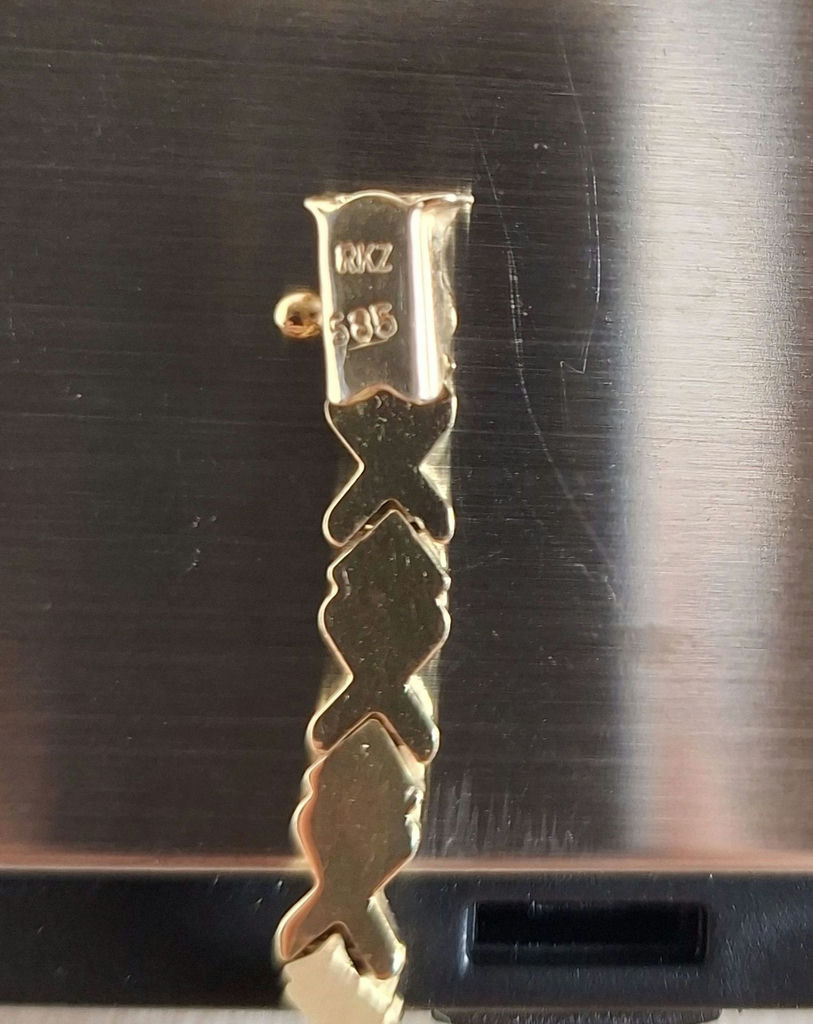 14K GOLD BRACELET, 7.32 GRAMS - image 5 of 7