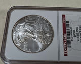 Stunning 2006 American Silver Eagle $1 Coin NGC MS69 First Strikes - thumbnail 2 of 5