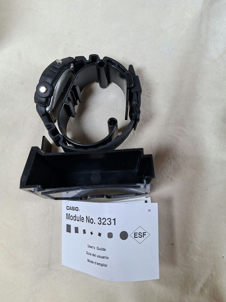 Casio Digital Alarm Chronograph Watch with Box and Manual - image 3 of 9