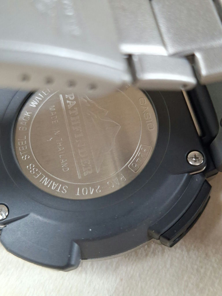 Casio Pathfinder Digital Wristwatch with Box and Manuals - image 8 of 11