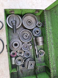 Green Metal Tool Case with Industrial Dies and Crouse-Hinds Arktite Connector - thumbnail 5 of 7