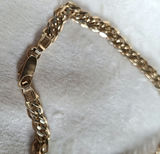14K GOLD BRACELET, 7.23 GRAMS Stamped "585" - thumbnail 4 of 6