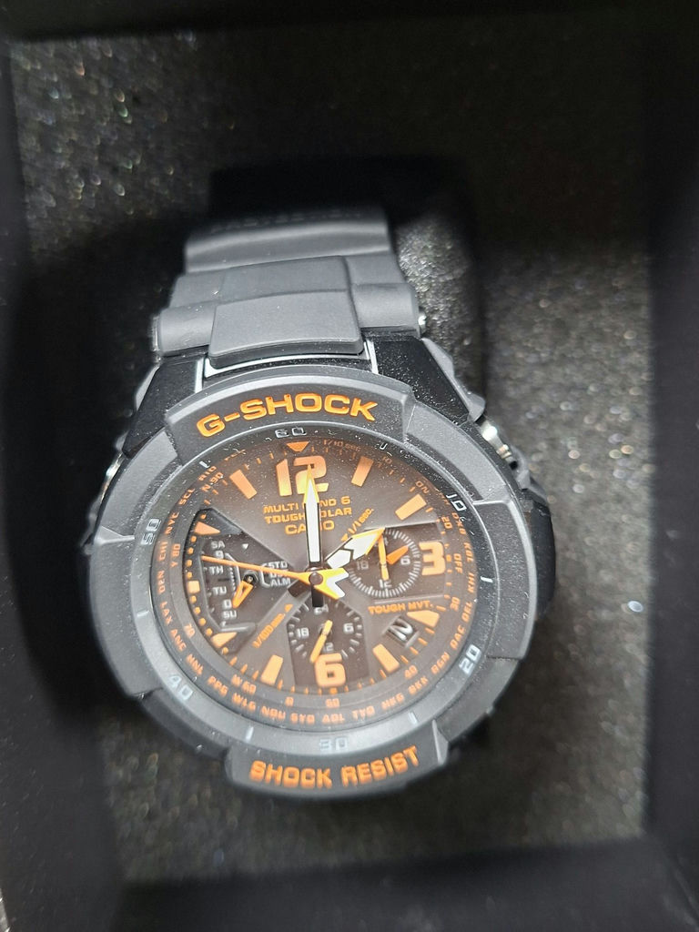 Casio G-Shock Analog Watch with Box and Manual - image 7 of 9