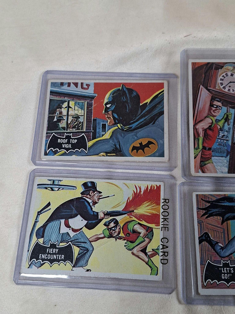 1966 Batman Trading Cards Set of Four - image 2 of 5