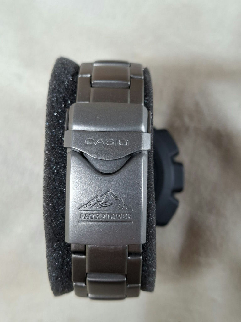 Casio Pathfinder Digital Wristwatch with Box and Manuals - image 4 of 11