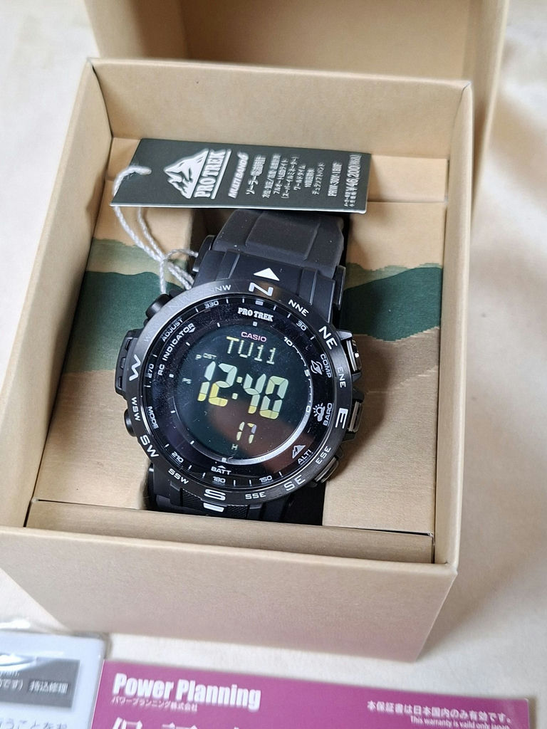 Casio Pro Trek PRW-30Y-1BJF Digital Wristwatch with Box and Papers - image 2 of 9