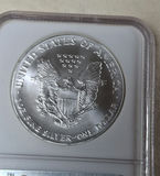 2007 American Silver Eagle $1 Coin NGC Early Releases Gem Uncirculated - thumbnail 4 of 4
