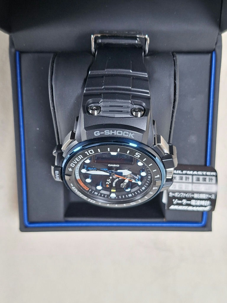 Casio G-Shock Master of G Gulfmaster Wristwatch with Box and Manual, GWN-Q1000A-1AJF - image 3 of 11