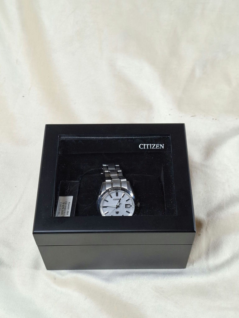 RARE Citizen The Citizen Eco-Drive Titanium AQ4091-56A Wristwatch - image 12 of 12