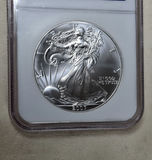 2007 American Silver Eagle $1 Coin NGC Early Releases Gem Uncirculated - thumbnail 2 of 4