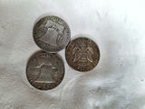 Three United States Half Dollar Coins, SILVER - thumbnail 5 of 5