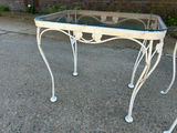 Glass Top Wrought Iron Patio Tables - thumbnail 7 of 8