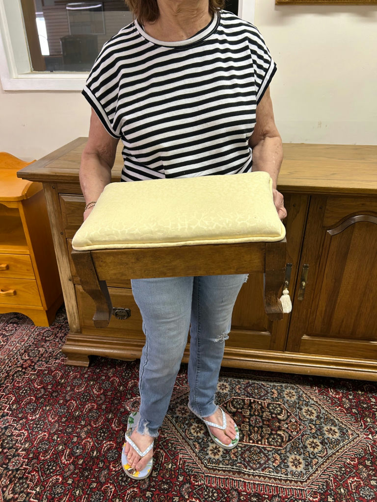 Upholstered Foot Stool - image 2 of 7