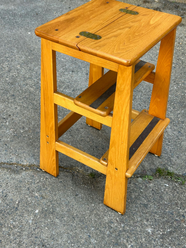 Wooden Step Stool  - image 5 of 6