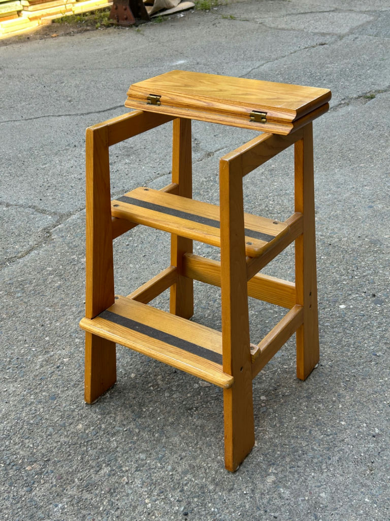 Wooden Step Stool - image 1 of 6