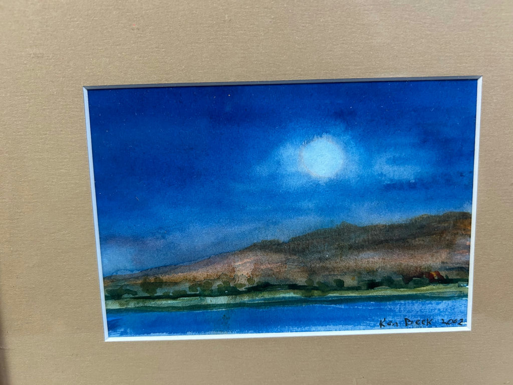A Group of 3 Pastel and Watercolors  - image 4 of 8