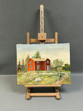 Landscape Oil Painting Easel Included - thumbnail 1 of 6