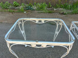 Glass Top Wrought Iron Patio Tables - thumbnail 4 of 8