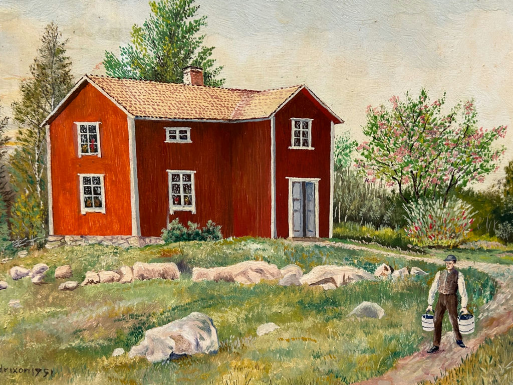 Landscape Oil Painting Easel Included - image 6 of 6