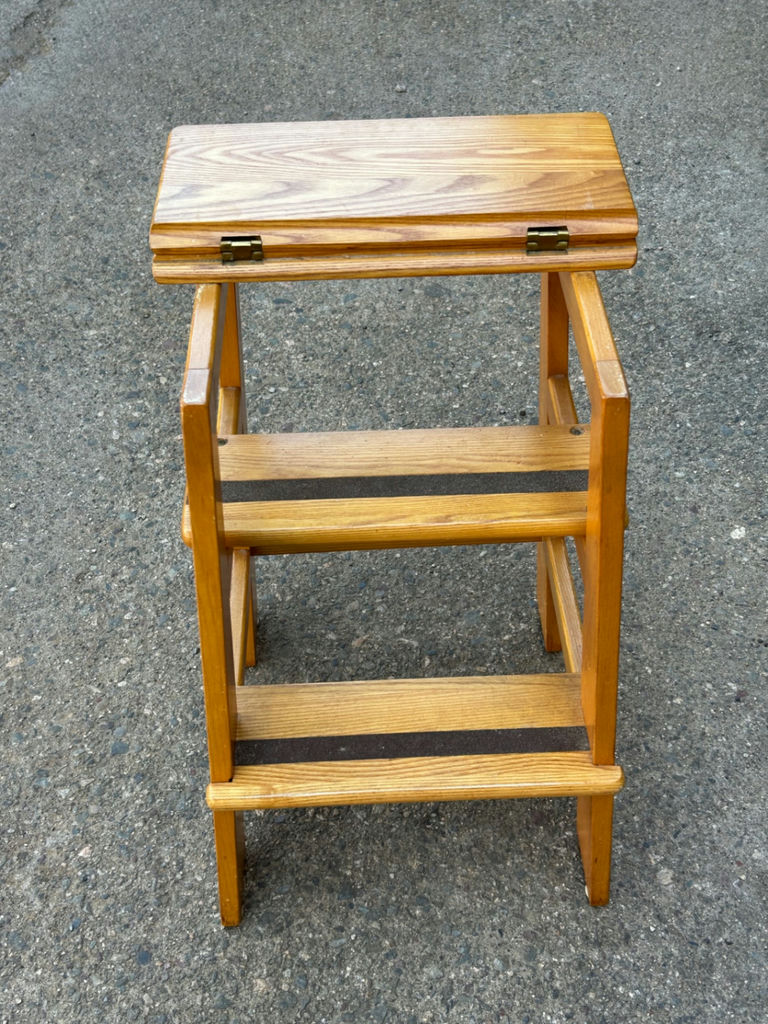 Wooden Step Stool - image 3 of 6