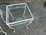 Glass Top Wrought Iron Patio Tables - thumbnail 8 of 8