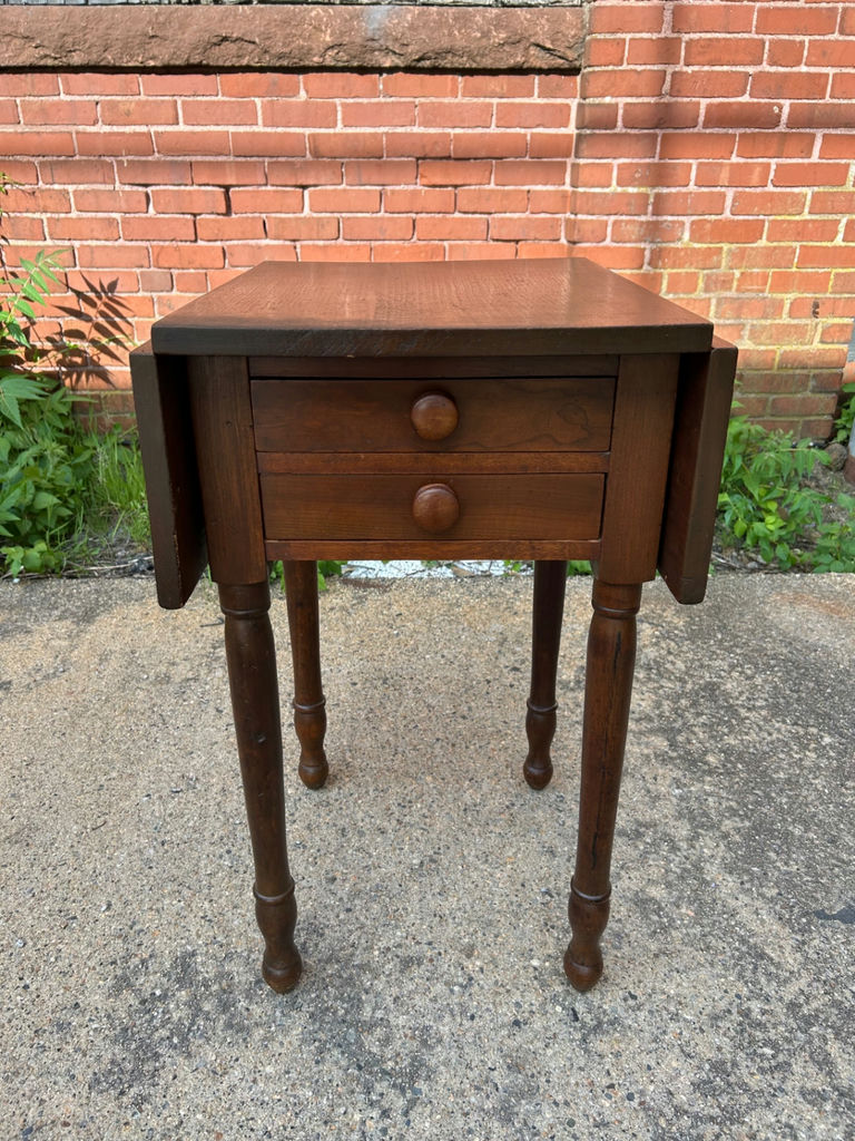 Drop Leaf One Drawer Table  - image 1 of 7