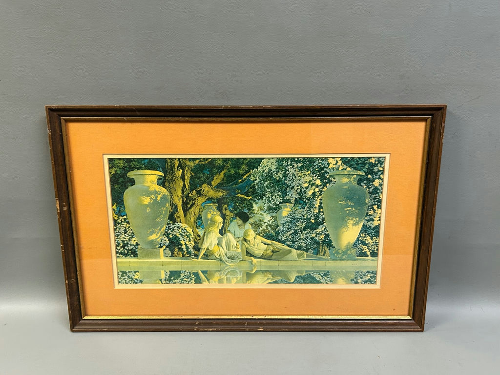 Maxwell Parrish “ The Garden of Allah” Lithograph - image 3 of 8