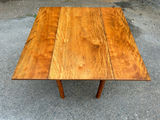 Antique Drop Leaf Table Barley Twist Legs - thumbnail 9 of 11