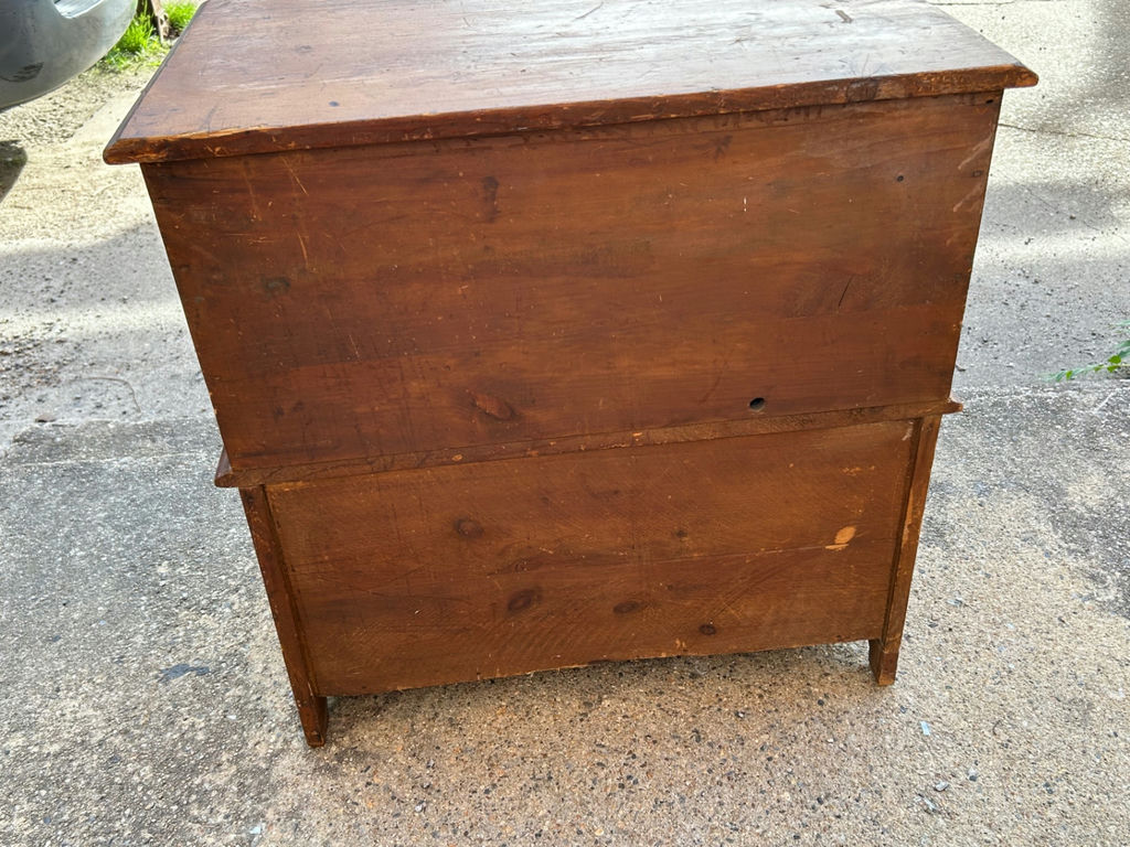 Antique Lift Top Commode  - image 3 of 10