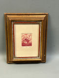 Aquatint Etching with 2 Lithographs   - thumbnail 2 of 5