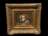Signed Still Life Floral Painting  - thumbnail 1 of 5