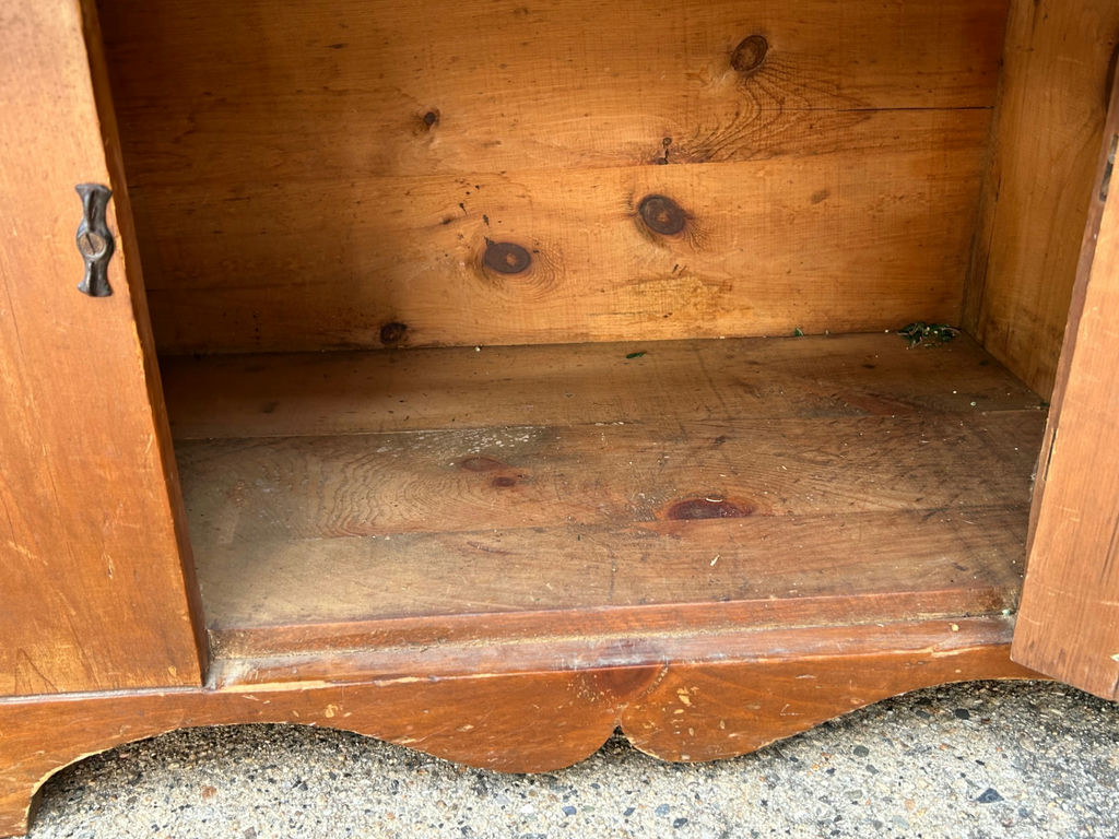 Antique Lift Top Commode - image 6 of 10