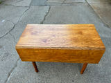 Antique Drop Leaf Table Barley Twist Legs - thumbnail 3 of 11