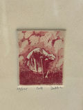 Aquatint Etching with 2 Lithographs   - thumbnail 3 of 5