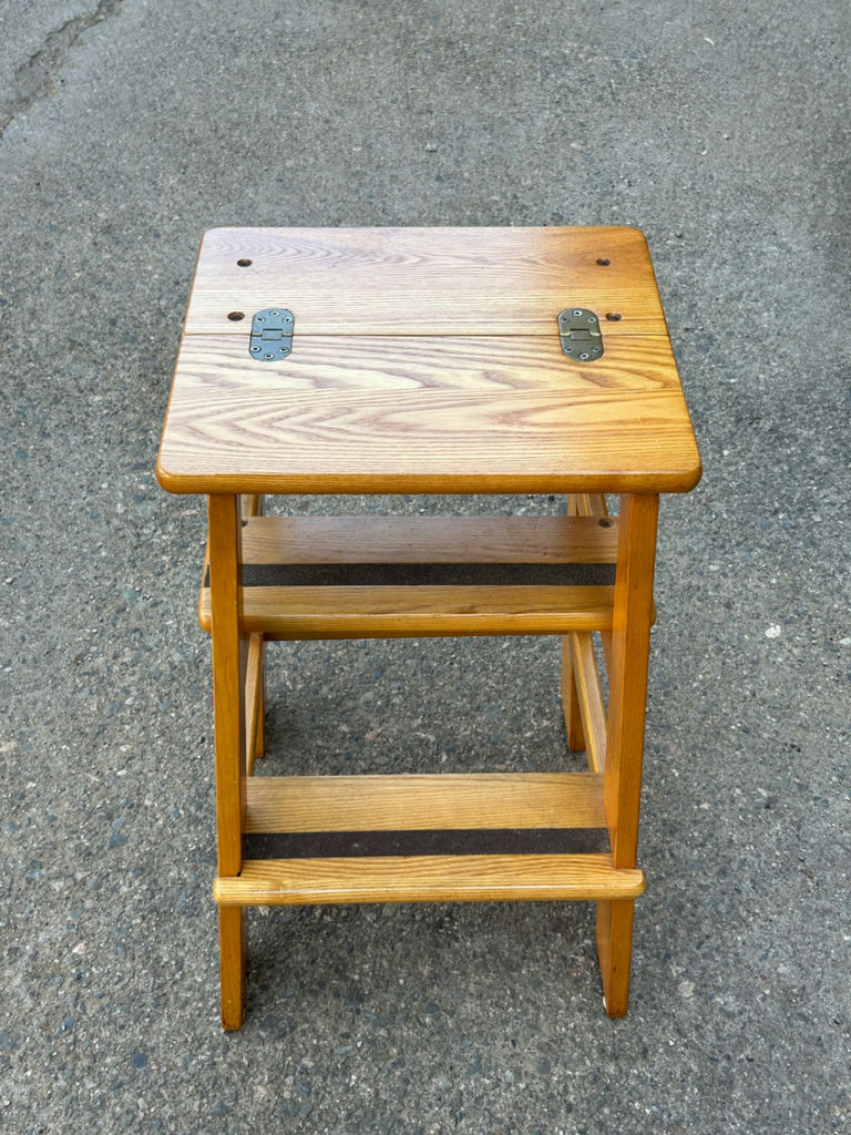 Wooden Step Stool - image 2 of 6