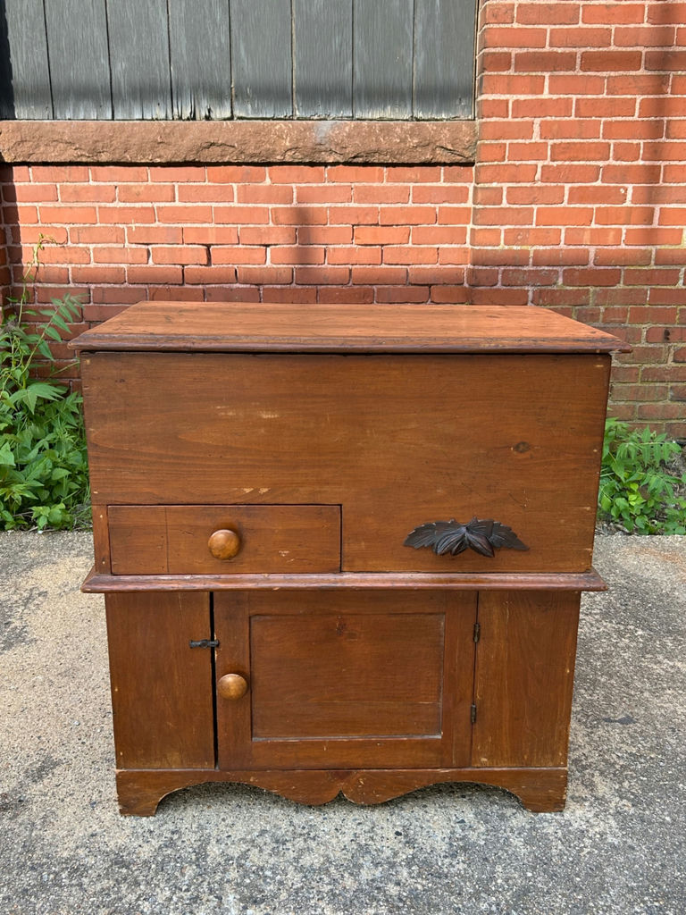 Antique Lift Top Commode  - image 1 of 10