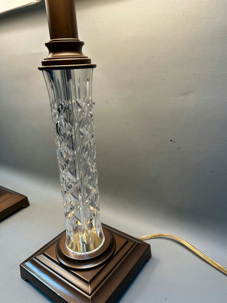 Waterford Cut Crystal Lamps 29'' - image 7 of 9