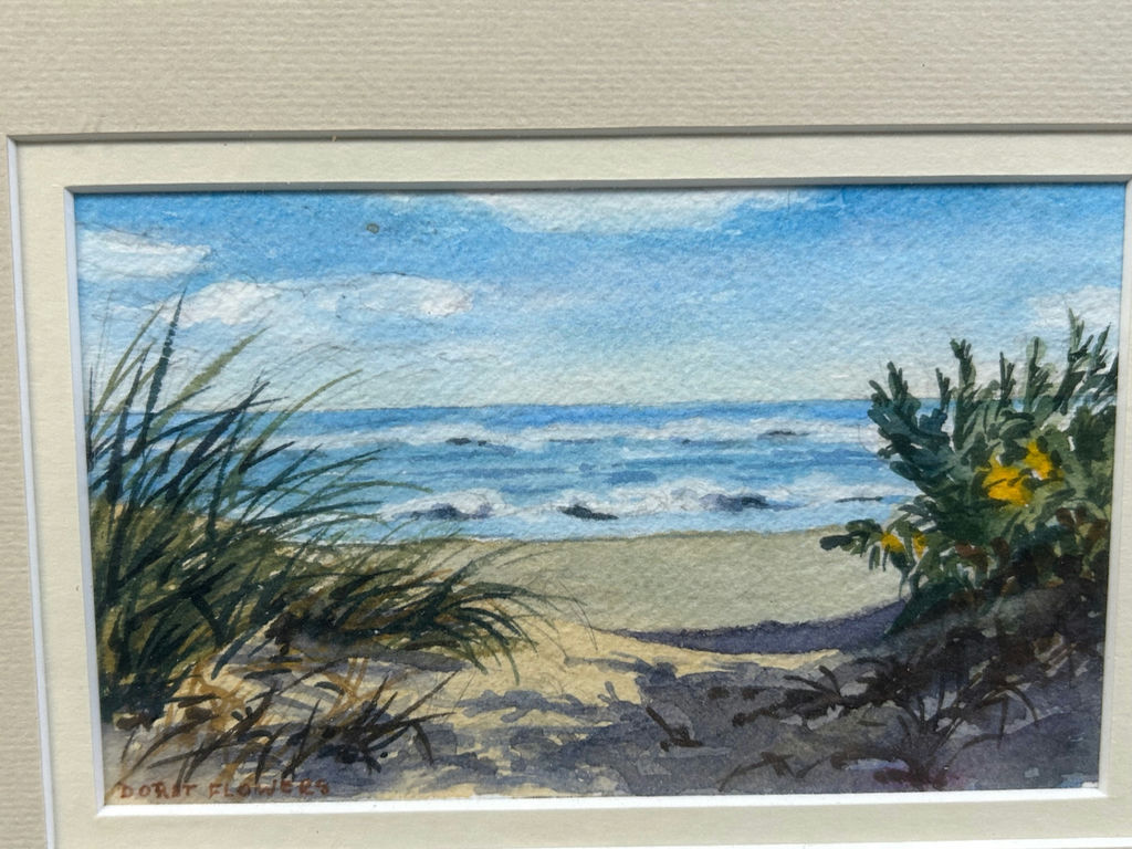 A Group of 3 Pastel and Watercolors - image 7 of 8