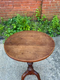 Antique Pedestal Table - thumbnail 2 of 4