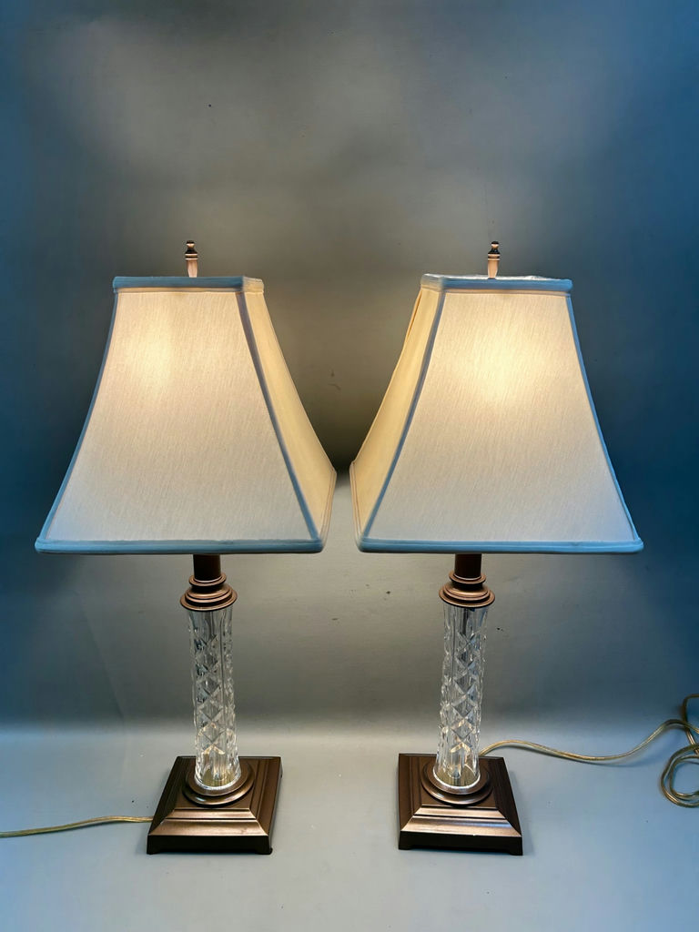 Waterford Cut Crystal Lamps 29'' - image 1 of 9