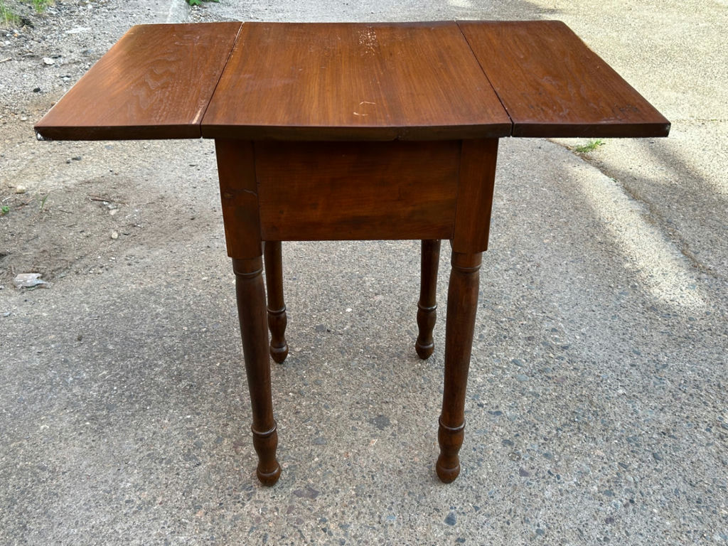 Drop Leaf One Drawer Table - image 6 of 7