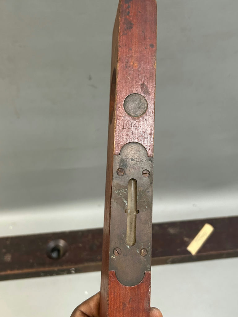 Antique Carpenter Wooden Levels - image 4 of 7